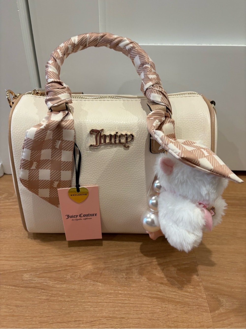 NEW Juicy couture, forever fab scarf satchel